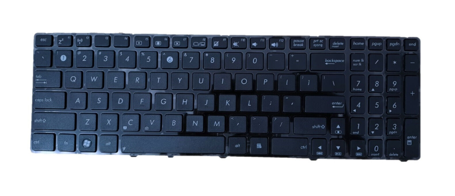 Original US Chocolate Keyboard for ASUS G51VX Non-Backlit