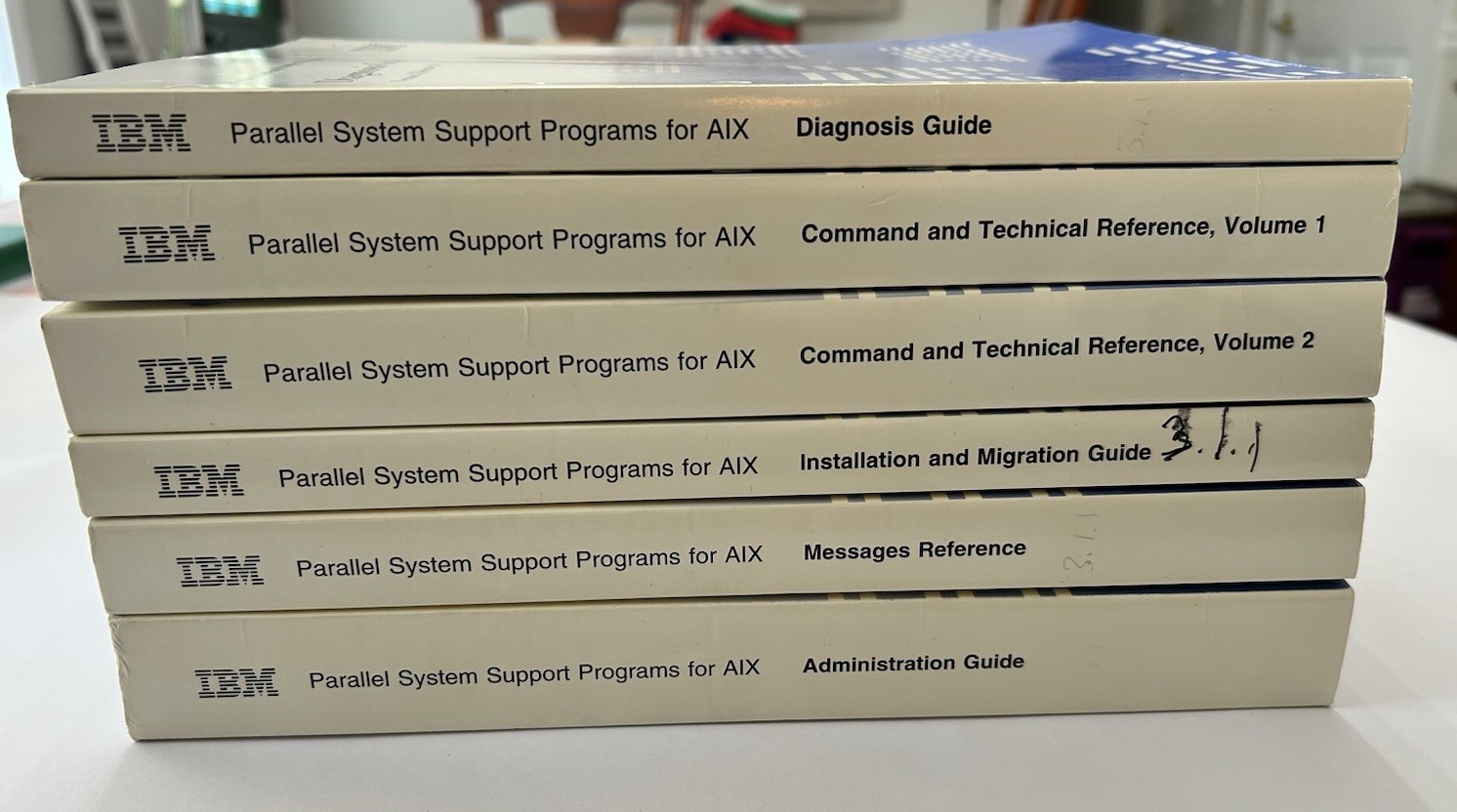 IBM Parallel System Support Programs For AIX - 6 Book Lot Guides Manual