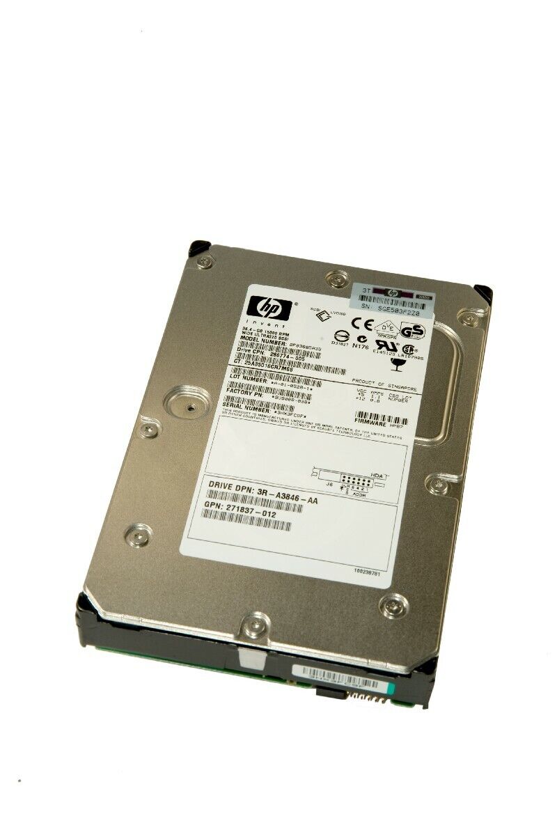 HP BF03685A35 P/N: 3R-A3846AA 36 GB
