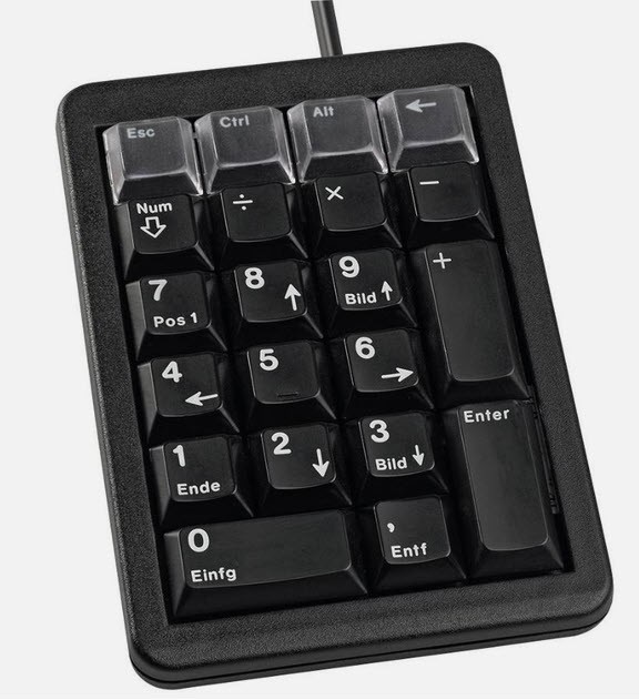Cherry G84-4700 Keypad USB cord  **New In Box **  Black