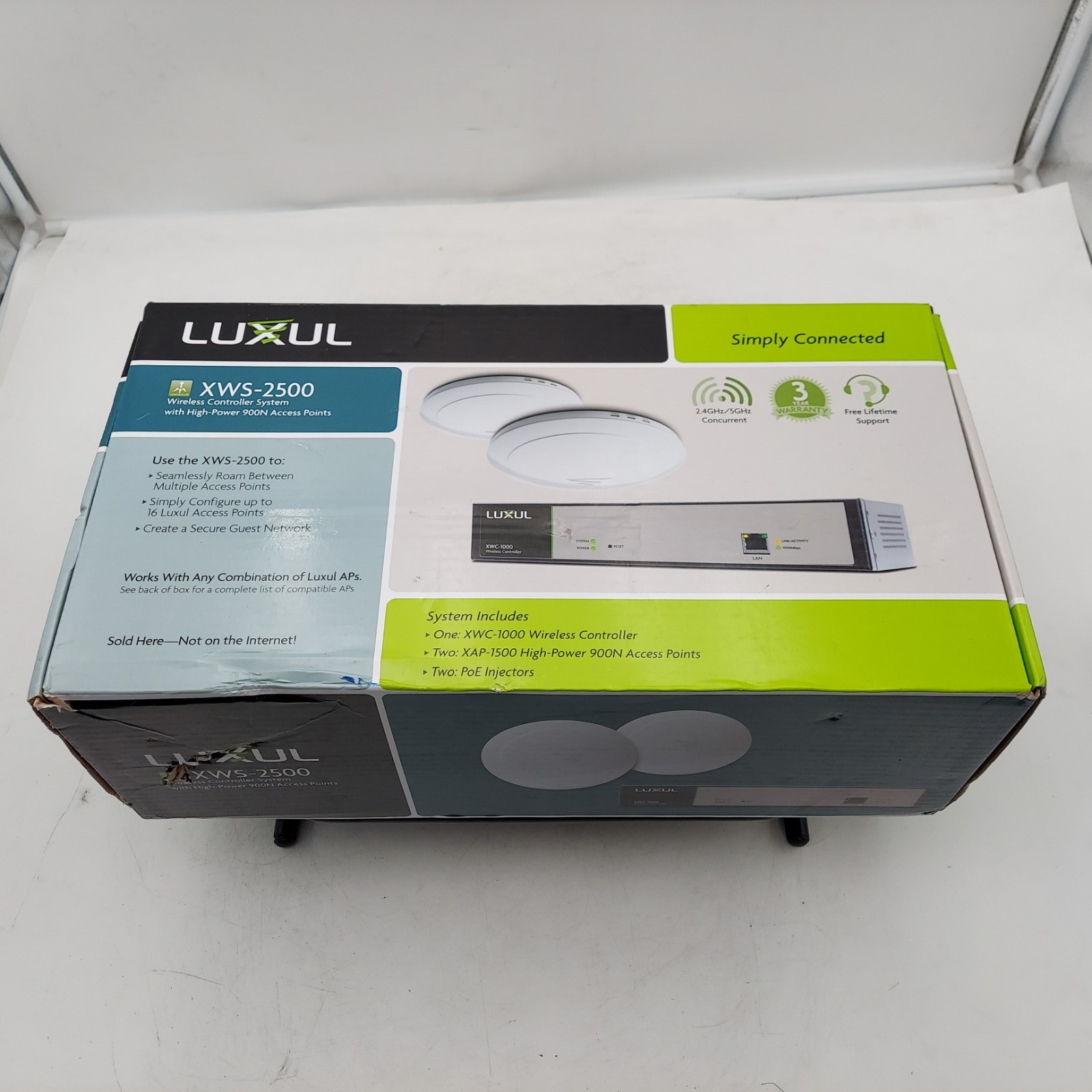 Luxul XWS-2500 Wireless Controller System w/ 2 High-Power 900N Access Points