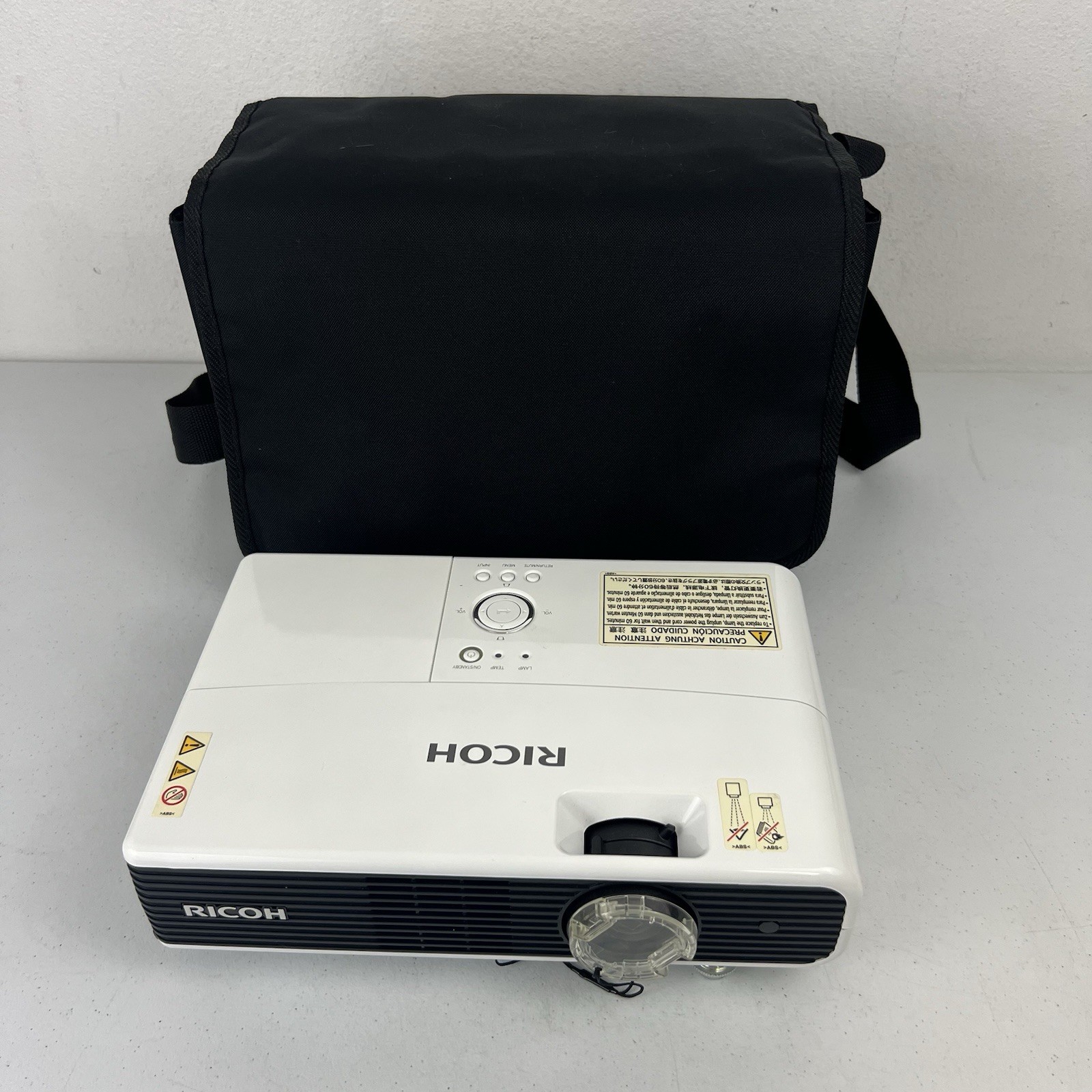 Ricoh PJ X3241N Projector USB VGA HDMI SEE NOTES