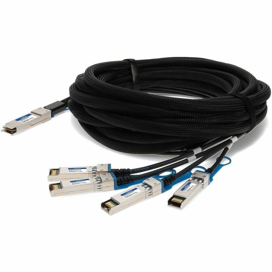 Brocade (Formerly) 40G-QSFP-4SFP-C-0501 Compatible TAA Compliant 40GBase-CU