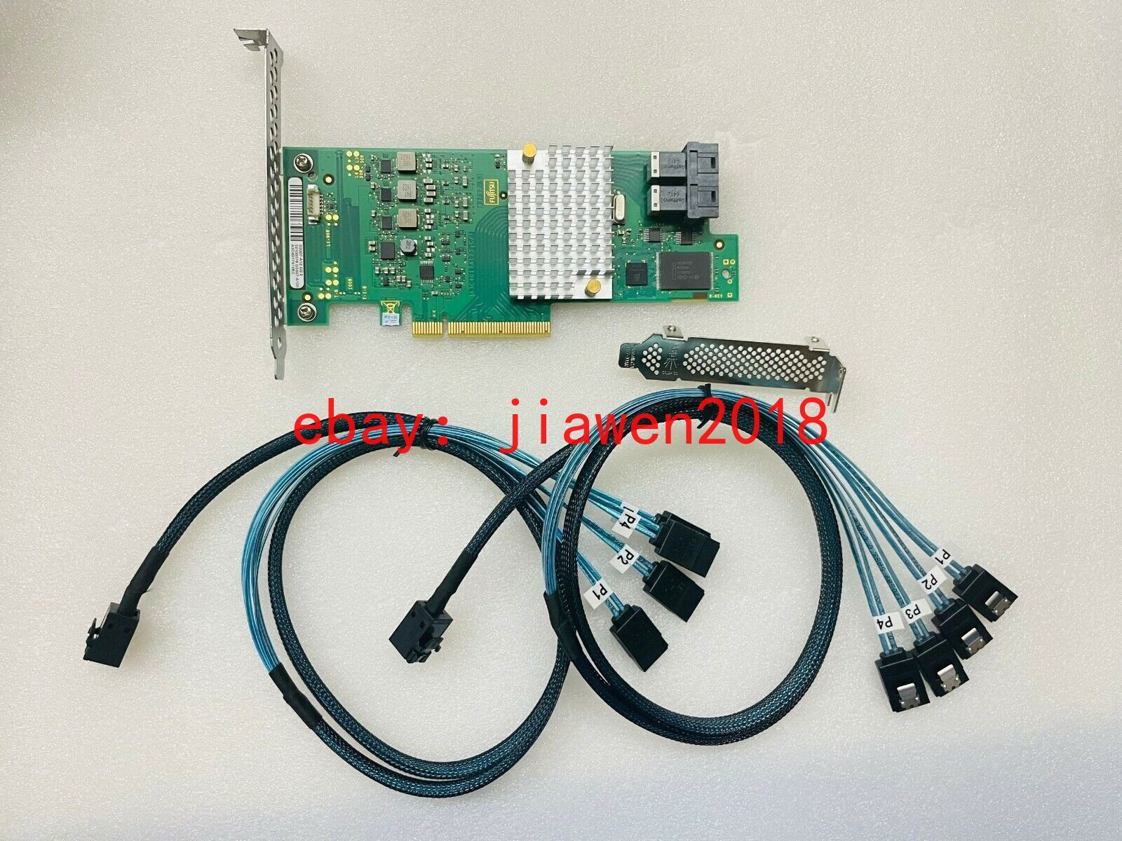 Fujitsu 9300-8I SAS 12G SATA 6G PCI-e Controller HBA IT mode + 2*SFF8643 SATA