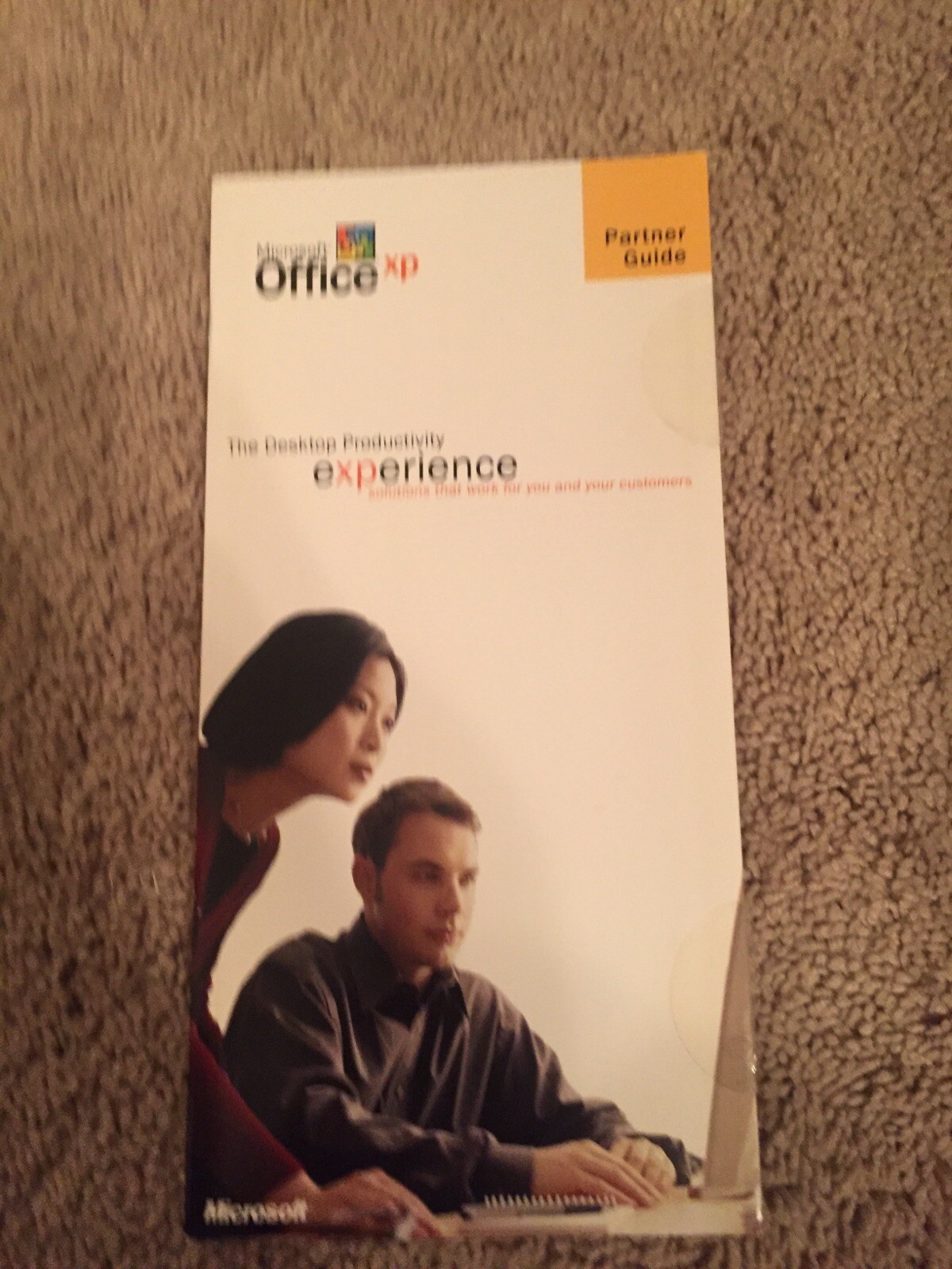 Microsoft Partner Guide Microsoft Office XP The Desktop Productivity Experience 