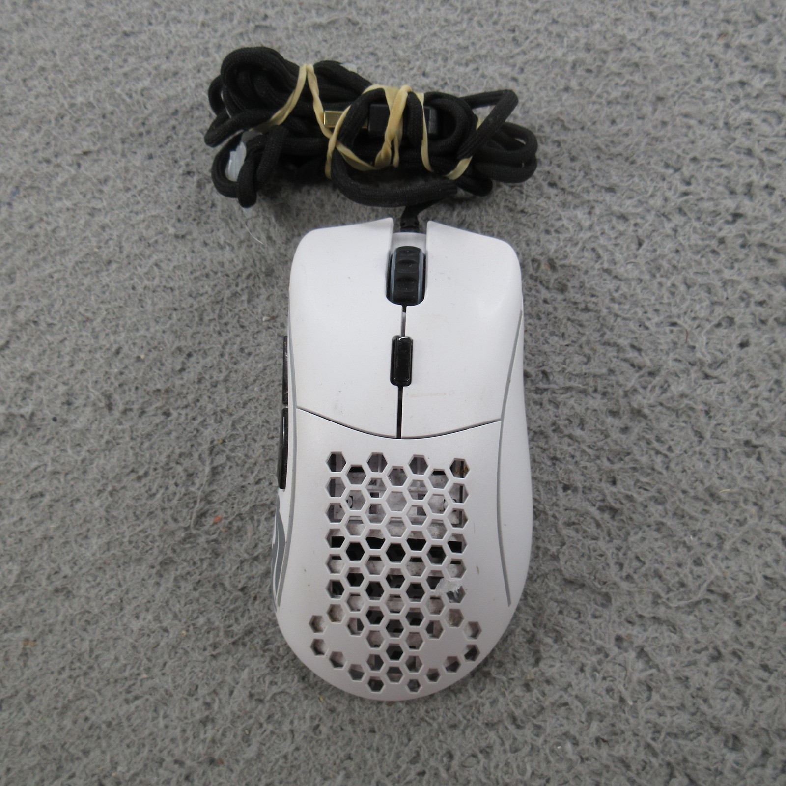 Glorious Model D Wired Gaming Mouse White USB Optical 6-Button 12000 DPI
