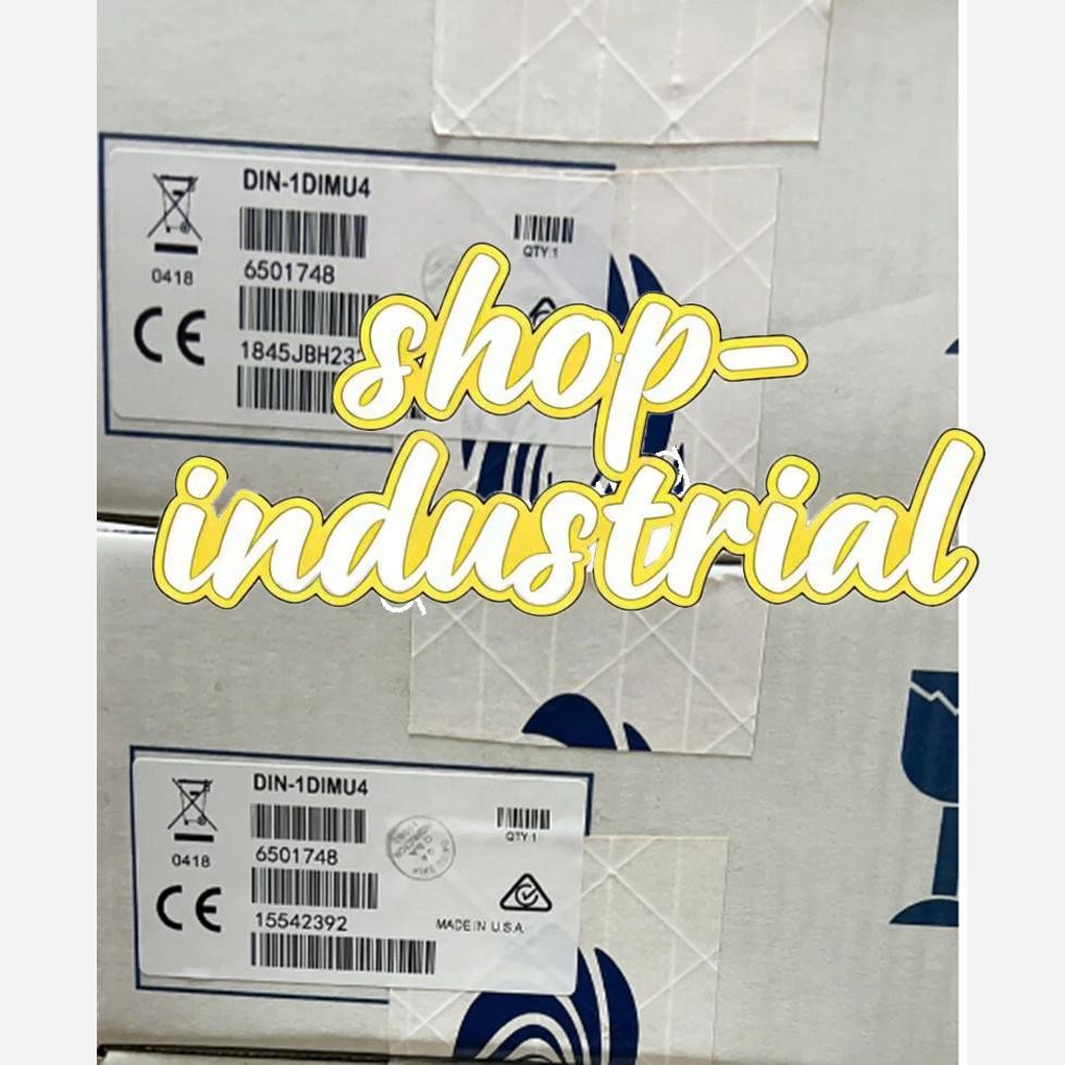 1PCS DIN-1DIMU4 Crestron Dimming Template Brand New FedEx or DHL