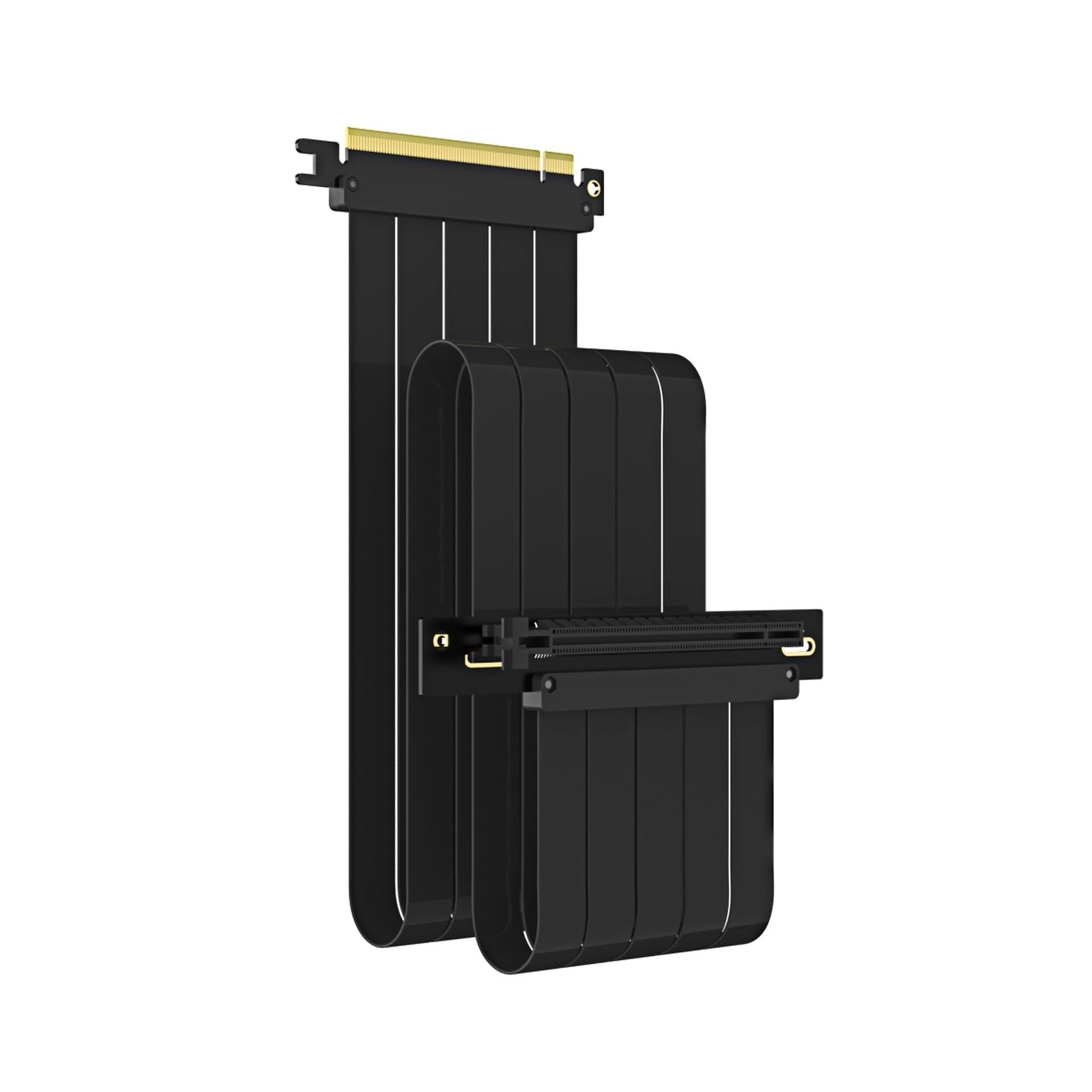 GLOTRENDS 1000mm PCIe 4.0 X16 Riser Cable for PCIe 4.0/3.0 GPUs, Such as GeFo...