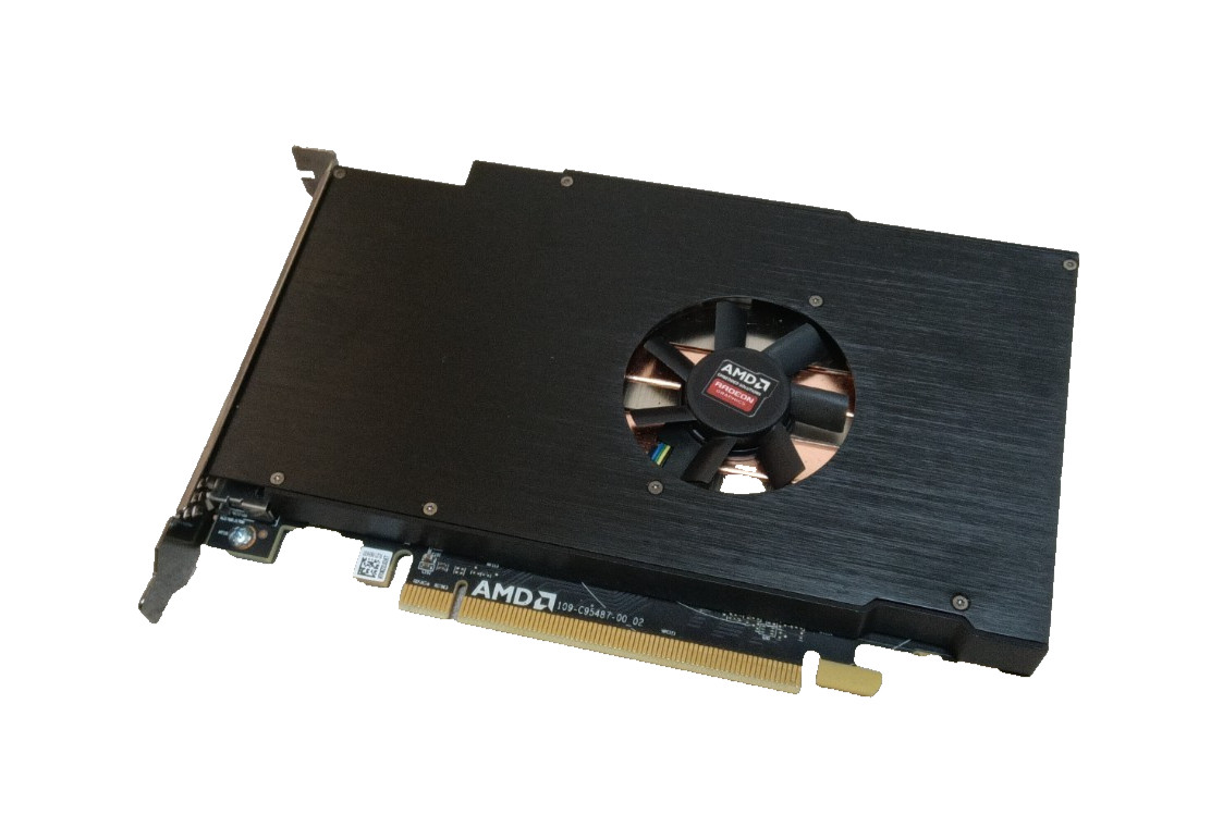 AMD Radeon E9390 4x DisplayPort DP 1.4 4K 8GB GDDR5 PCI Express x16 Graphic Card