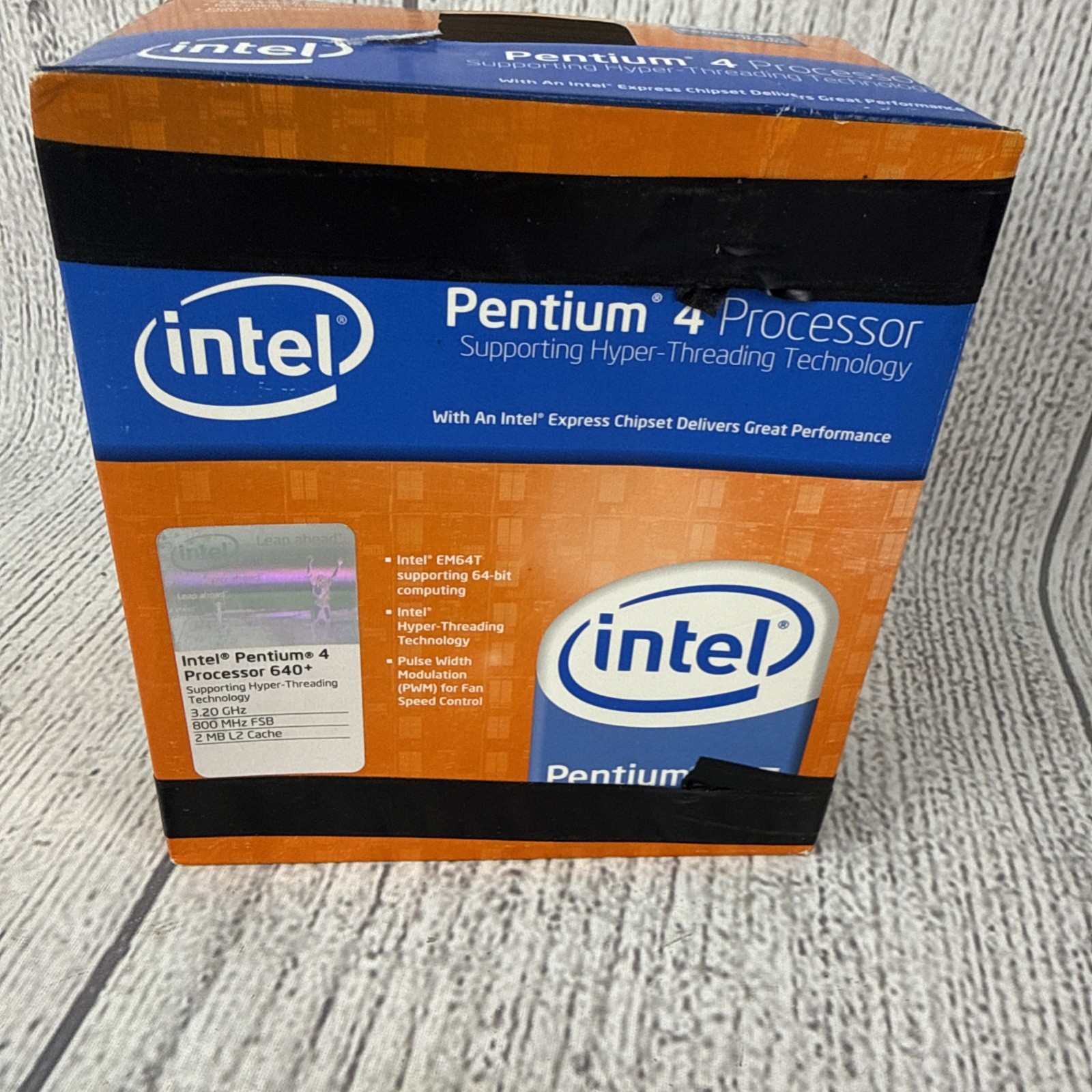 Intel Pentium 4 Processor 640+ 3.20GHz LGA775 Open Box Unused Vintage CPU