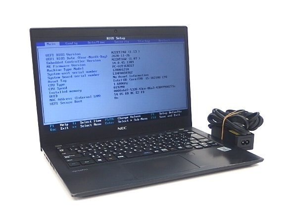NEC VersaPro VB-7  i5-10210u 8GB RAM AS-IS From Japan