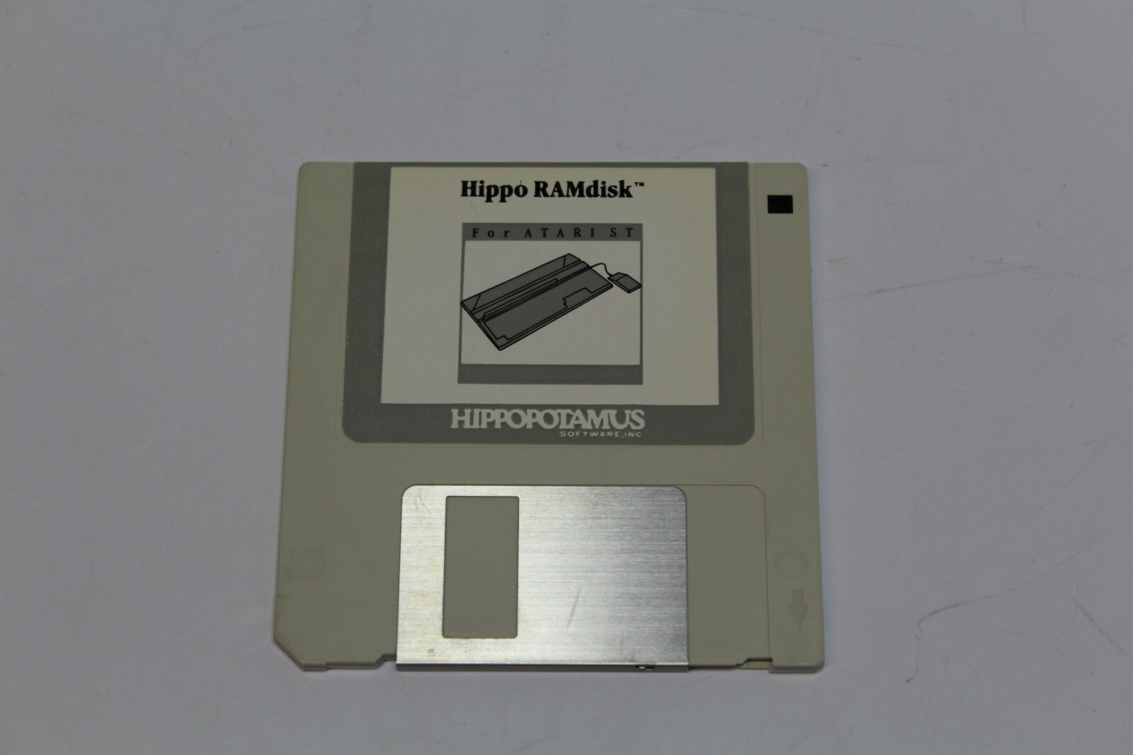 VTG - Hippopotamus Software - Hippo RAMdisk - Atari ST - 1985 - UNTESTED AS IS