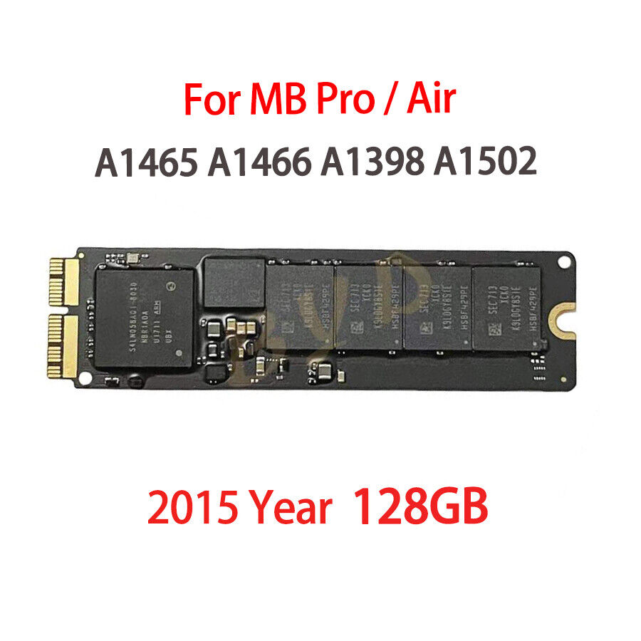 Tested Original SSD Solid State Drive 128GB For Macbook Air Pro Retina 2015 Year