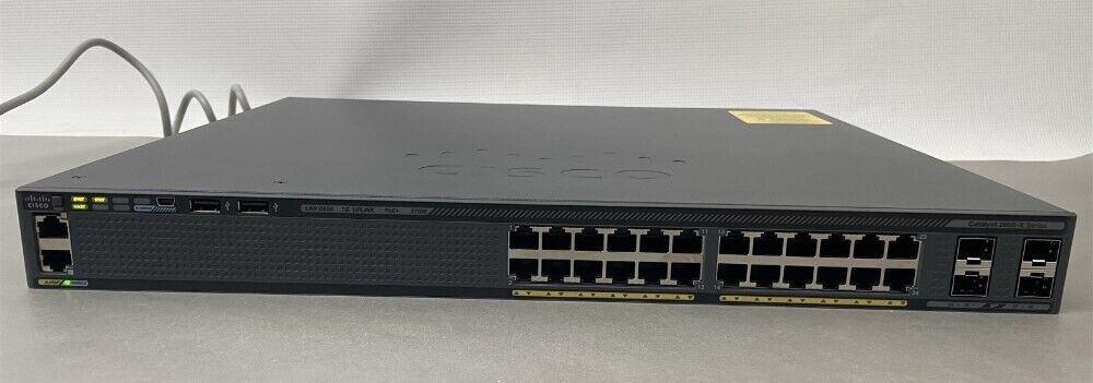 Cisco Catalyst WS-C2960X-24PS-L 24-Port Ethernet Switch