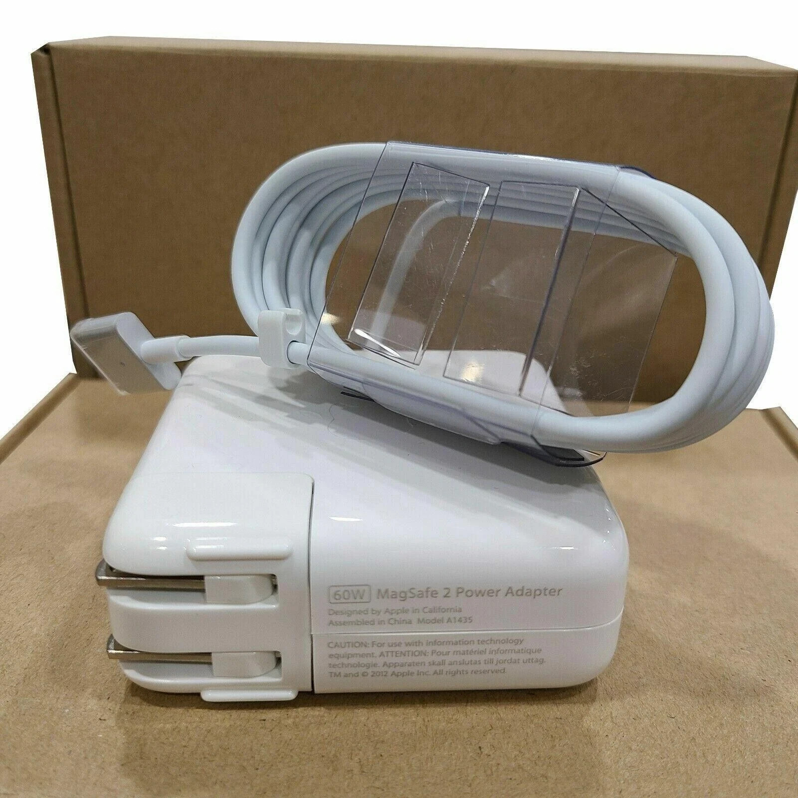 10× OEM 60W Magsafe 2 T Tip AC Apple Adapter Charger For Macbook Pro 13" A1435