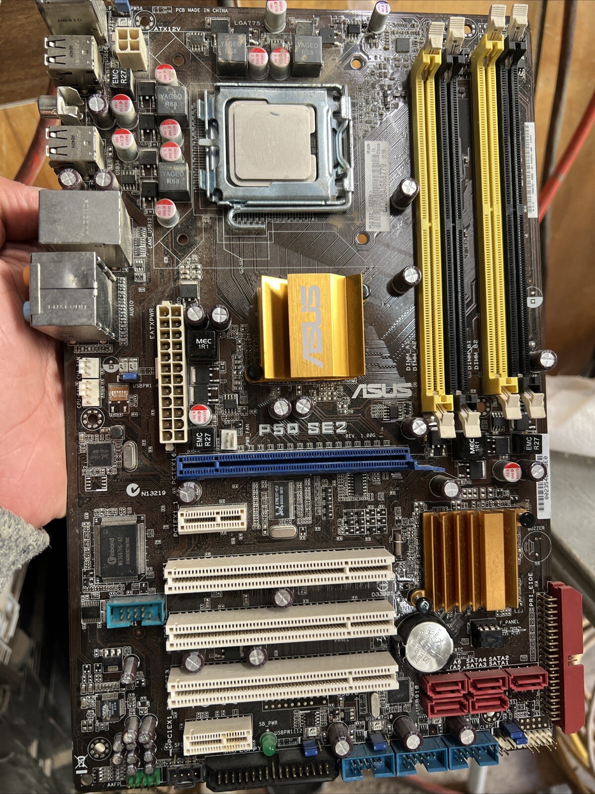 Asus P5Q SE2 Motherboard no shield