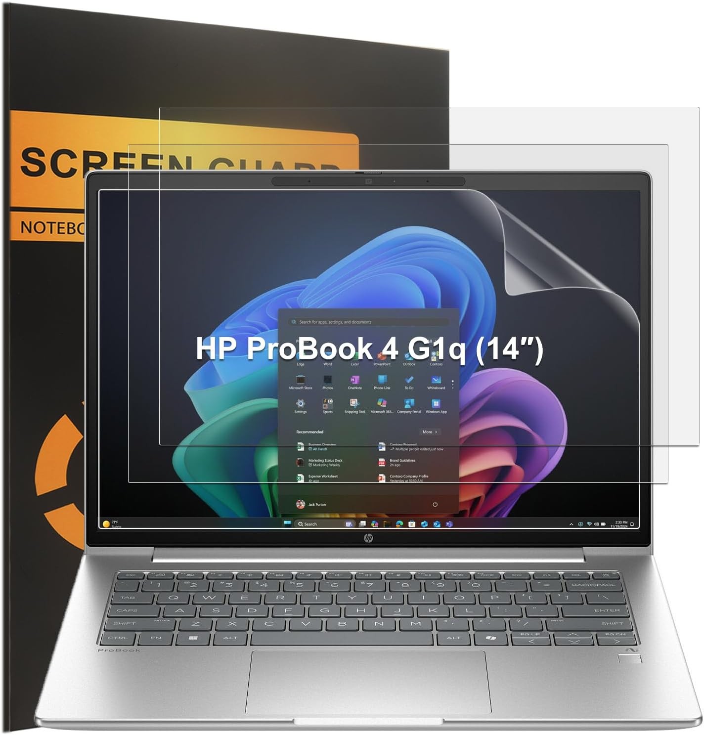 3-Pack Anti Glare (Matte) Screen Protector for HP OmniBook 3 14" and 5 14"