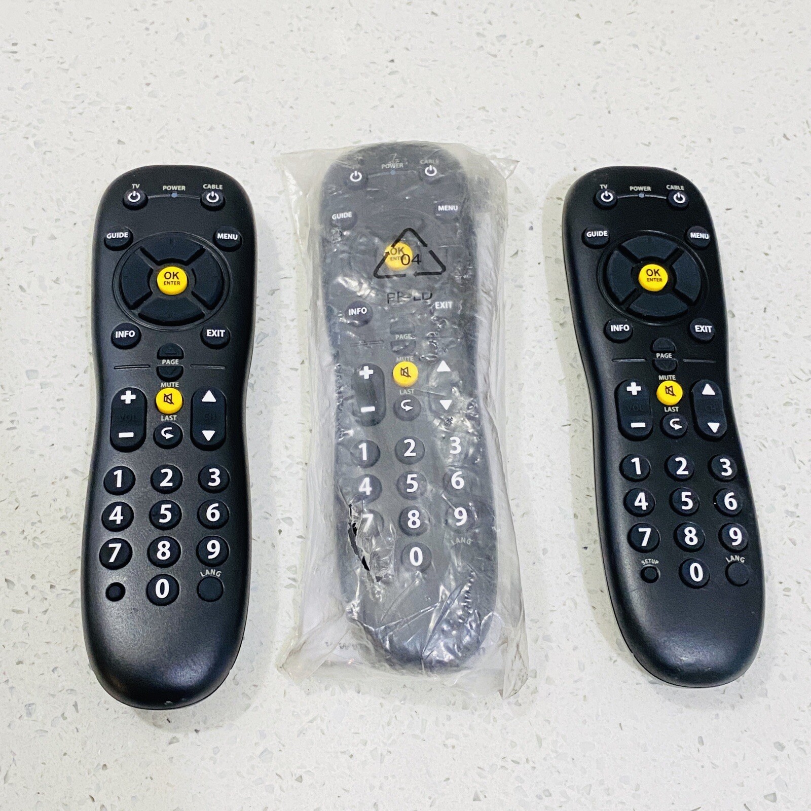 3 X Suddenlink Universal Remote Controls Pulse RF Remote URC-2068BC2-R New