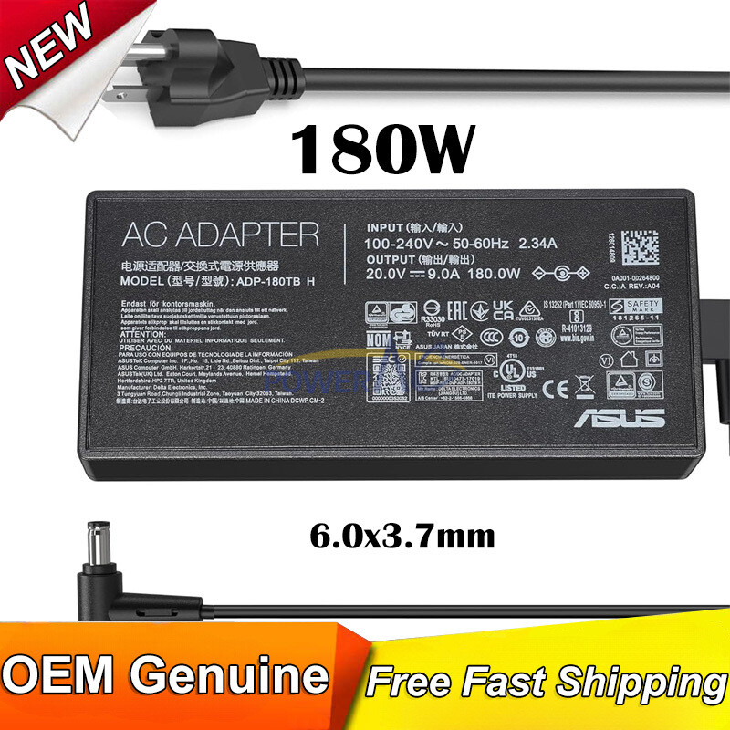 Genuine Asus ROG Zephyrus G14 GA401II-HE181T charger AC Adapter