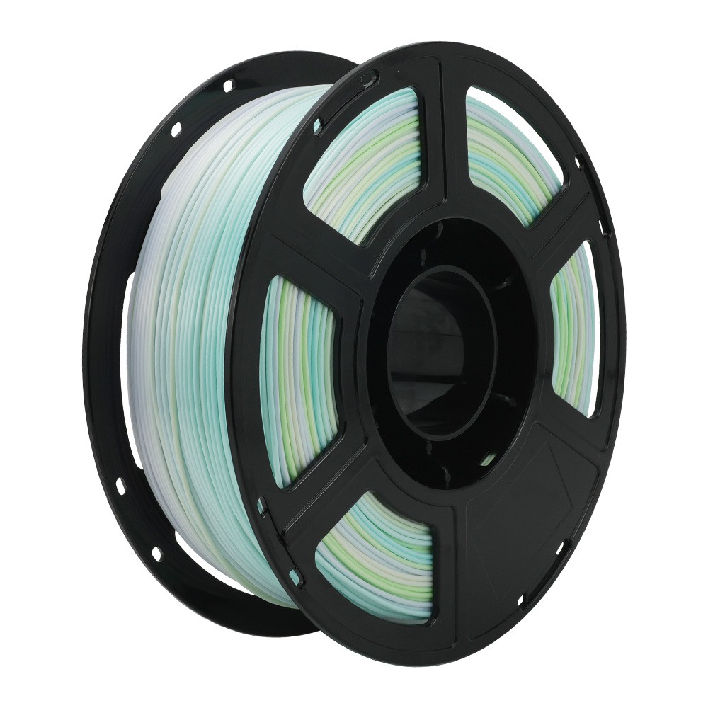 FLASHFORGE Silk PLA Filament 1.75mm 1KG Shifting Multicolor 3D Printer Filament