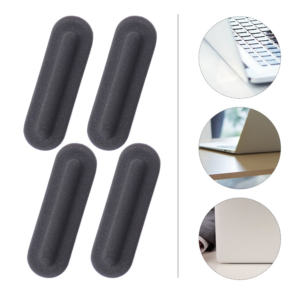 8Pcs Durable Rubber Pads Laptop Bottom Case Feet Anti Slip Cushioned Set