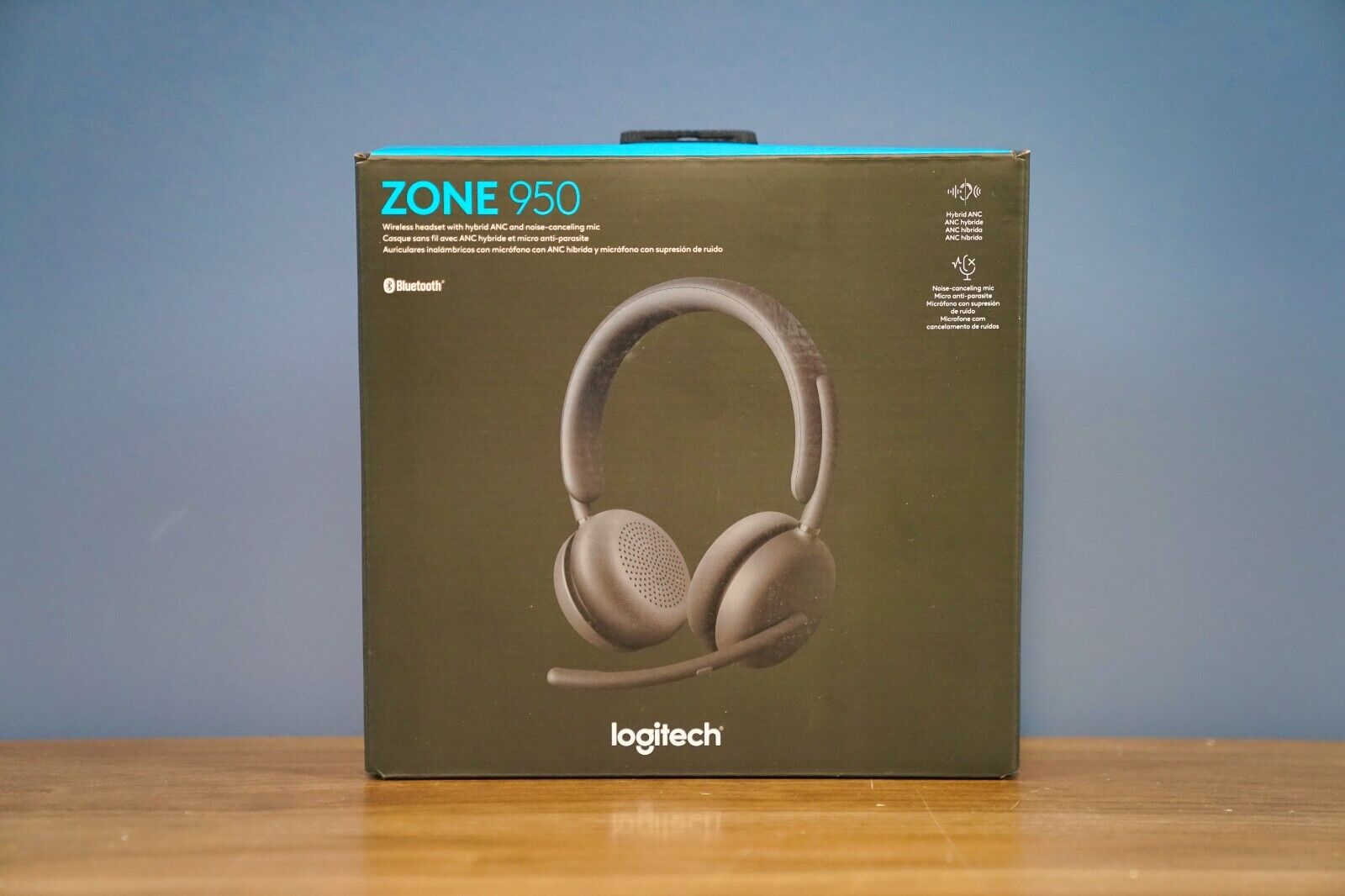 Logitech Zone 950 Wireless Headset Graphite with Microphone