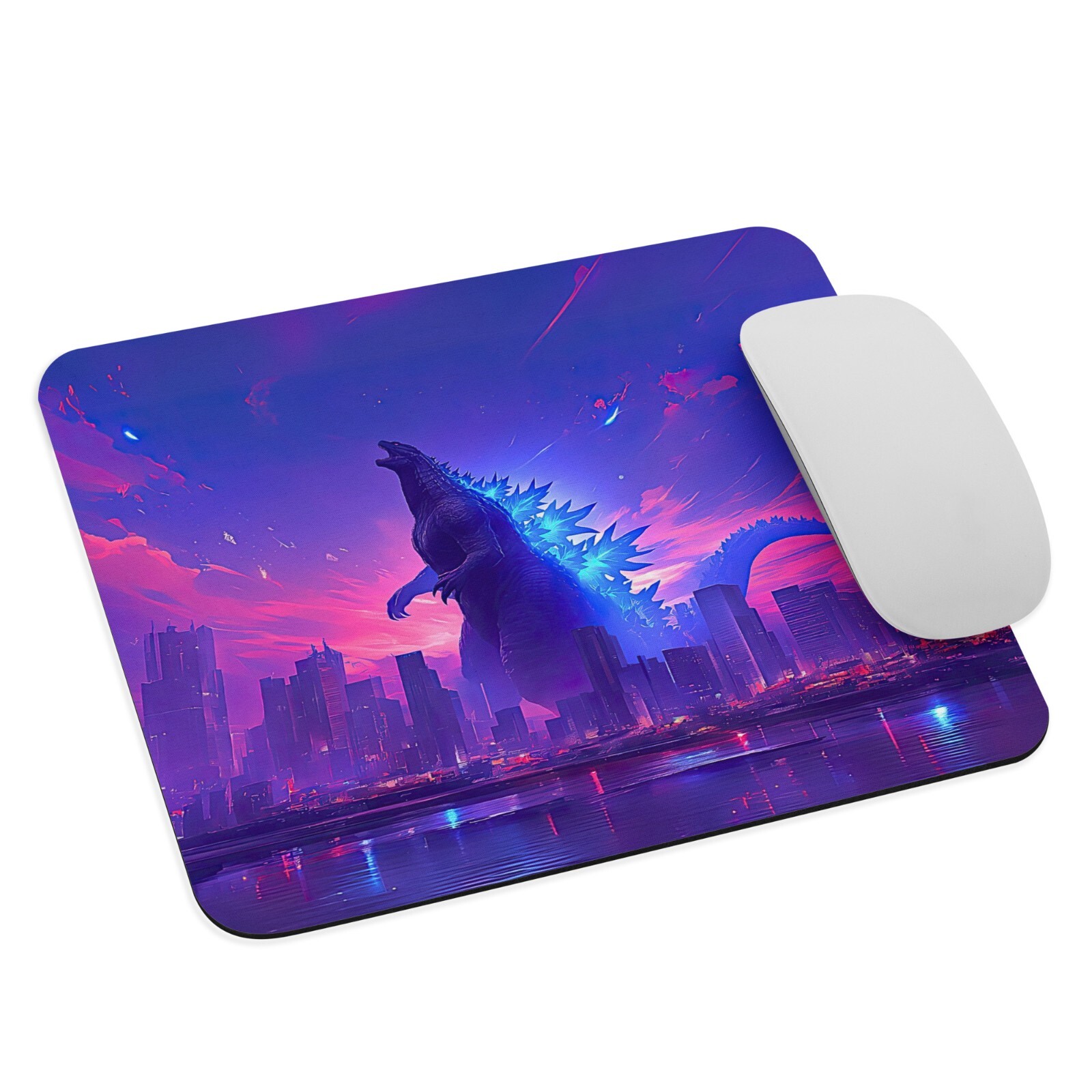 Godzilla - King of the Desk: Godzilla Mouse Pad -Mouse Pad NEW 9.5" x 7.75"