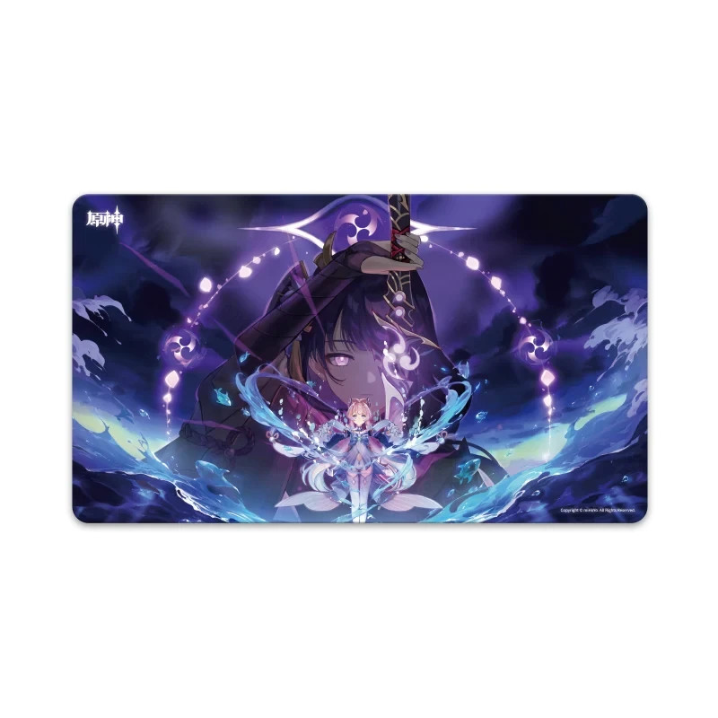 USA miHoYo Genshin Impact Mouse Pad Raiden Shogun Kokomi Sangonomiya Playmat