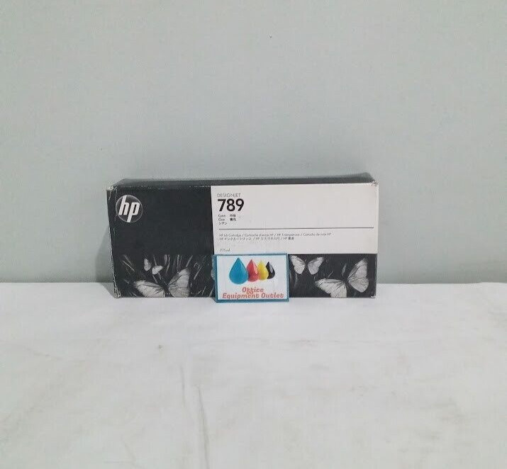 HP CH616A (HP 789) Cyan Ink Cartridge HP DesignJet L25500 Exp 2020