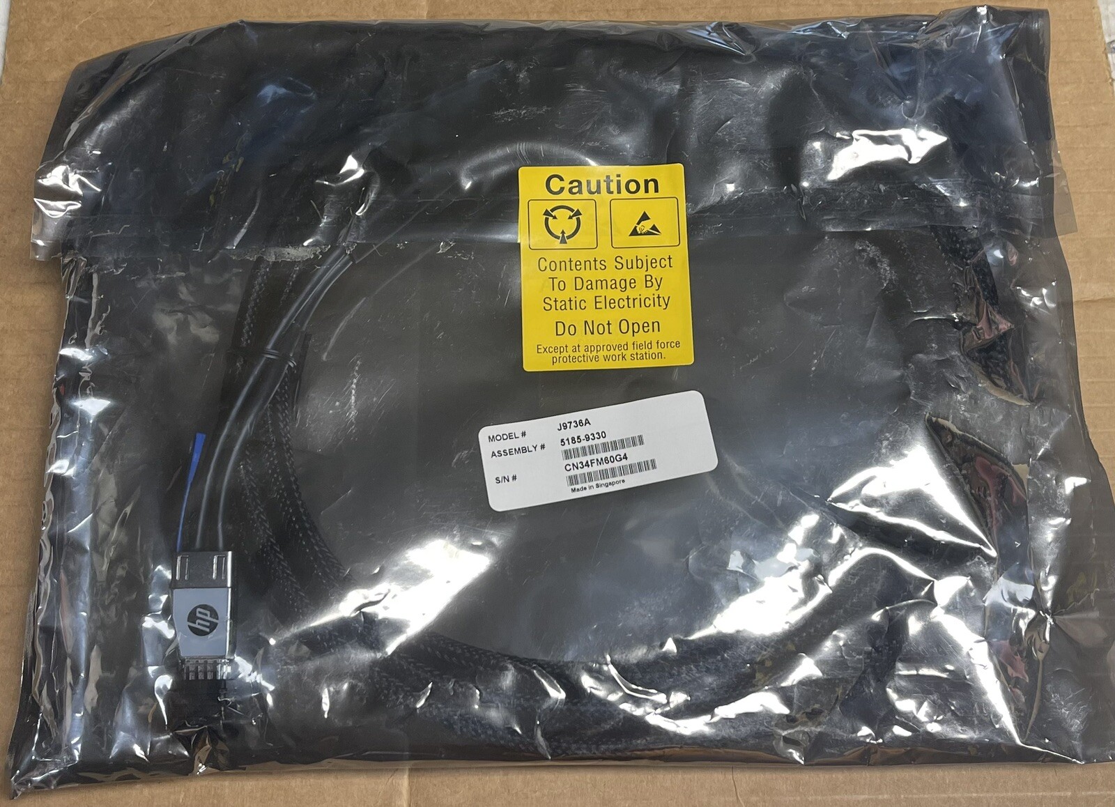 J9736A 2920/2930M 3m Stacking Cable New IN SEAL BAG