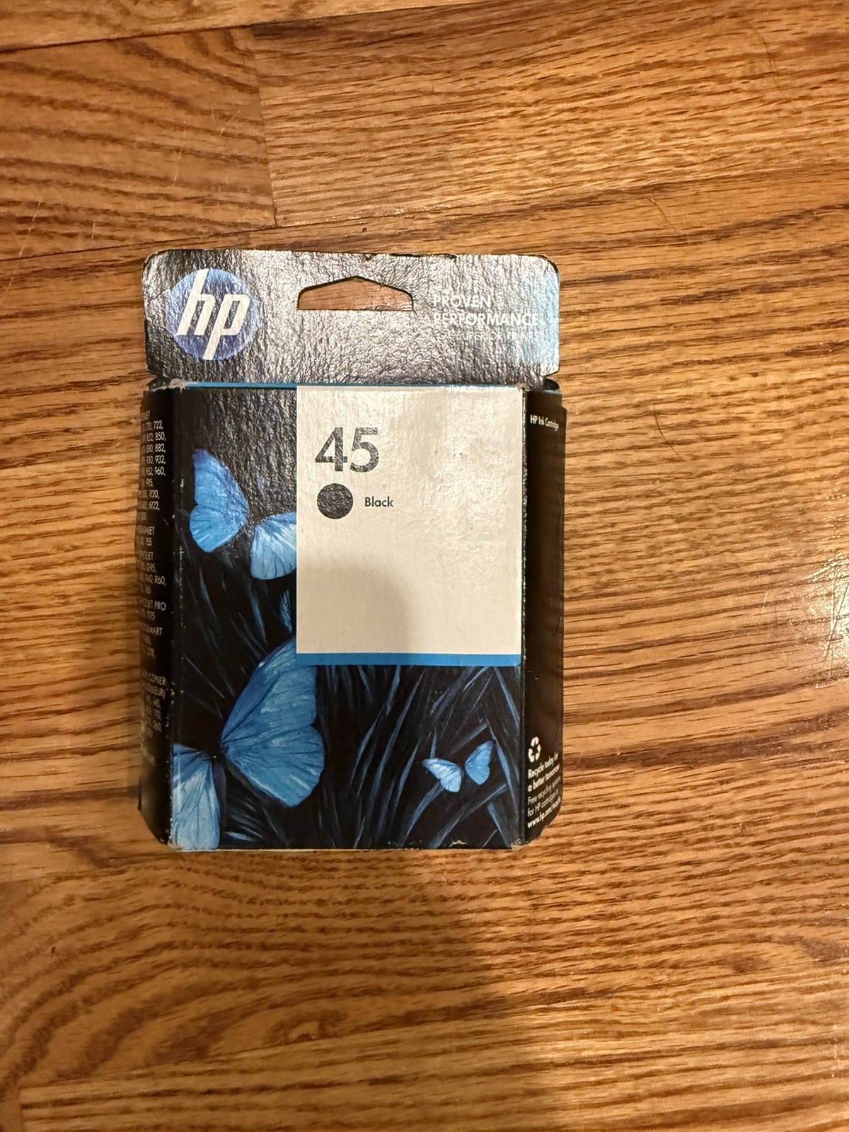 Genuine HP 45 51645a Black Ink Cartridge Deskjet 6122 960 980 1180 1120 890 959