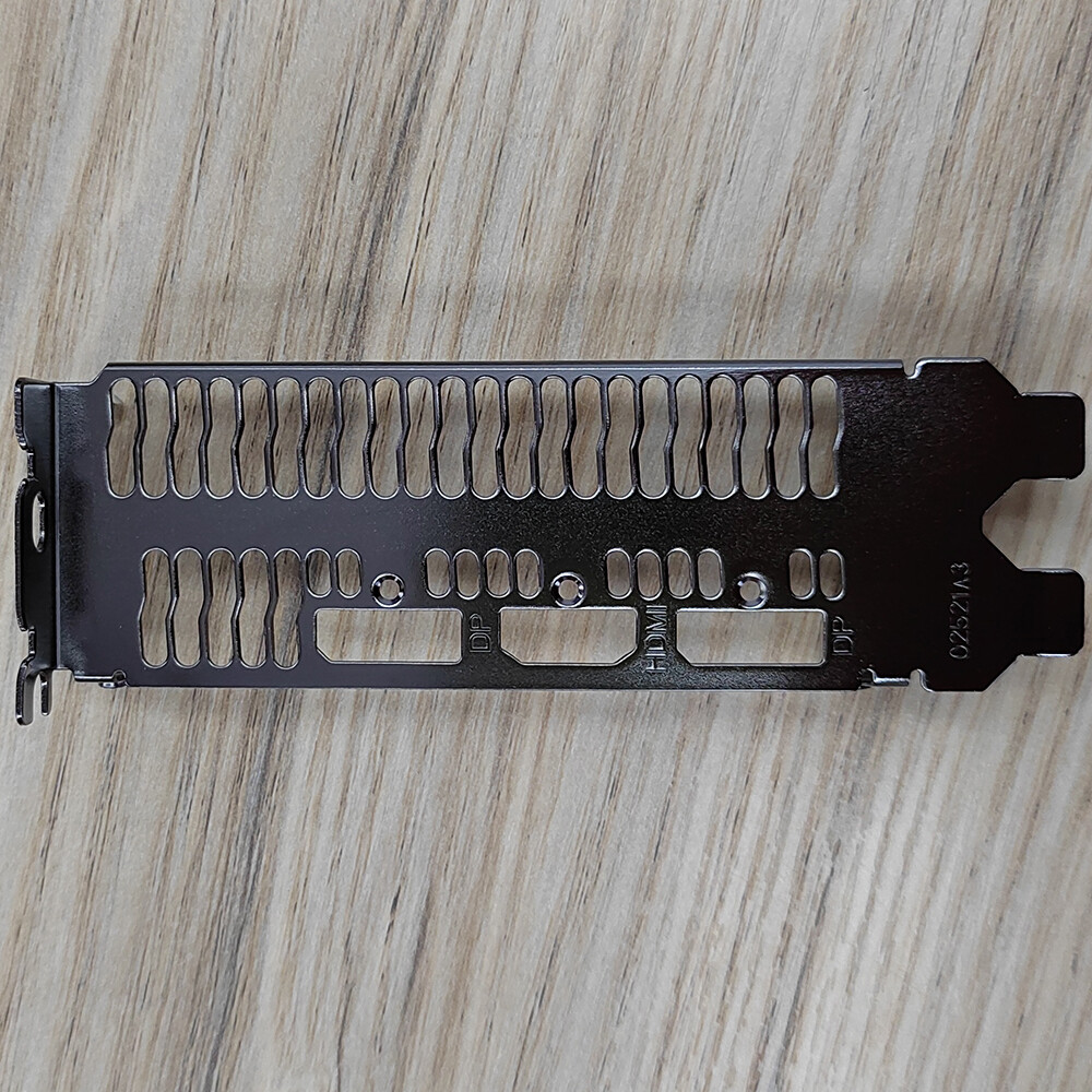 For PowerColor AX RX5600XT ITX 2DH Series I/O Shield BackPlate Blende Bracket