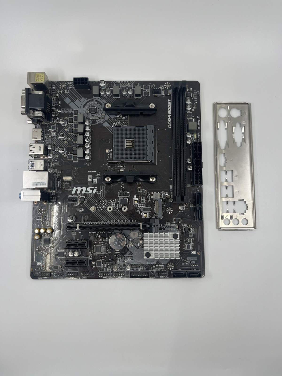 MSI B450M Pro-M2 Max AMD AM4 DDR4 Micro ATX Motherboard