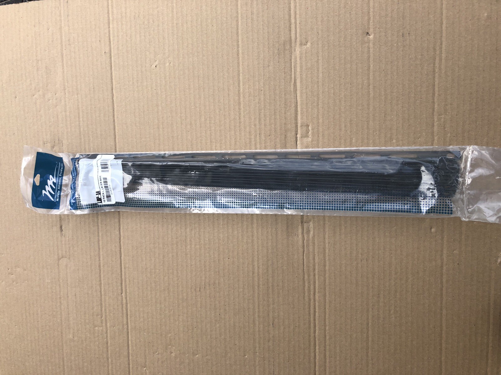 10 Pack - Middle Atlantic Part # LBP-1A  Horizontal Cable "L Shape" Lacer Bar