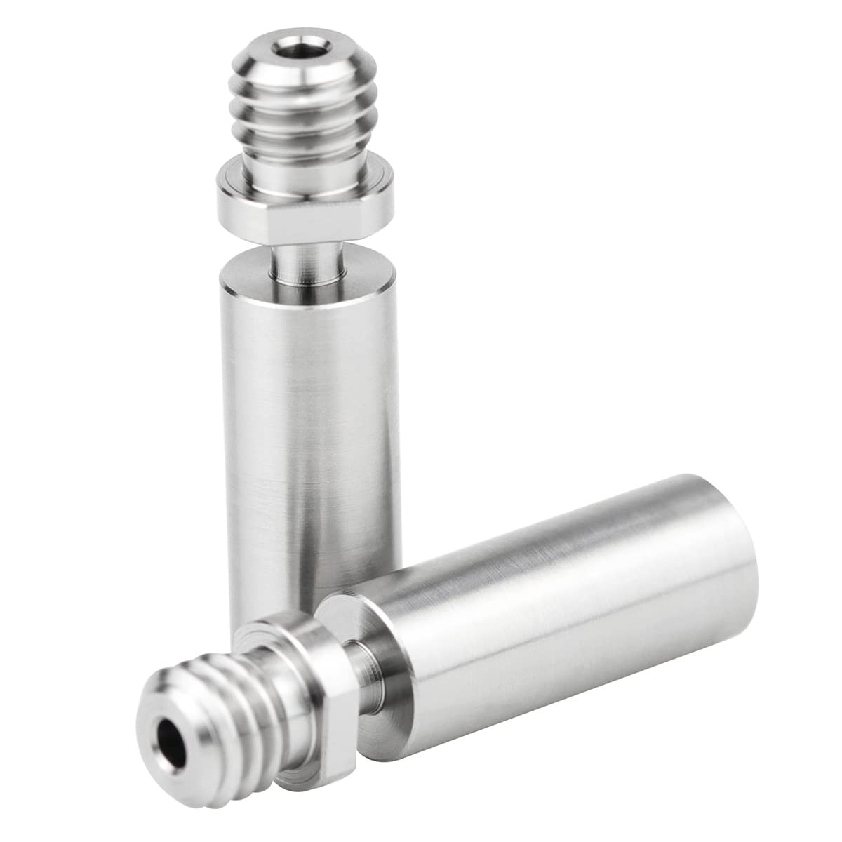 2pcs All Metal Ender 3 Titanium Heat Break Thermal Barrel Tube Heatbreak Upgrade
