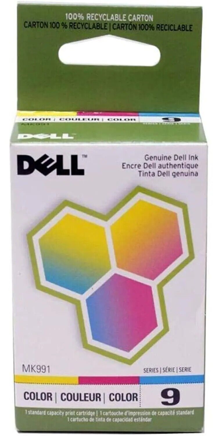 Genuine Dell MK991 V305 926 Series 9 Ink Cartridge (Color) in Retail Packaging