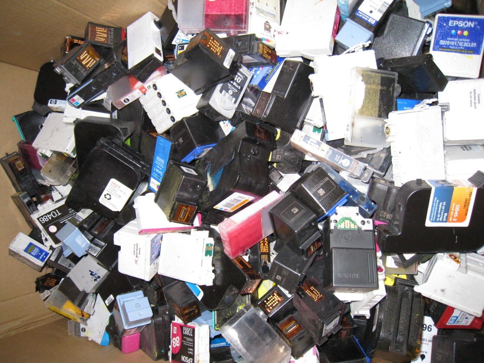 300 Empty Mix Lot Ink Cartridges for Staples Office Depot Recycle Rewards