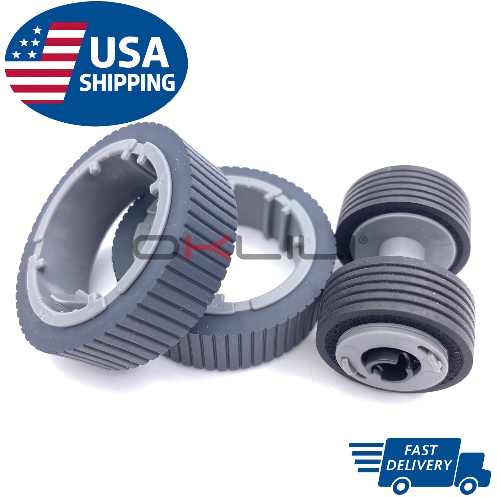 Scanner Pickup Roller & Brake Roller for Fujitsu fi-7160 fi-7260 fi-7180 fi-7280