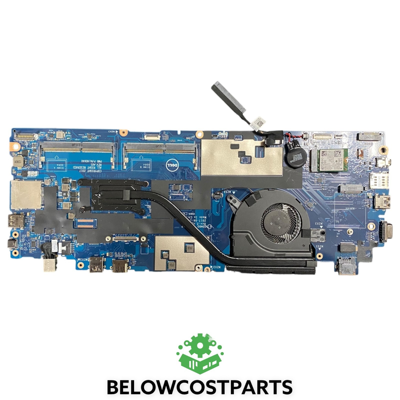 Dell Latitude 5580 Motherboard LA-E091P OEM Replacement Mainboard + CPU FAN