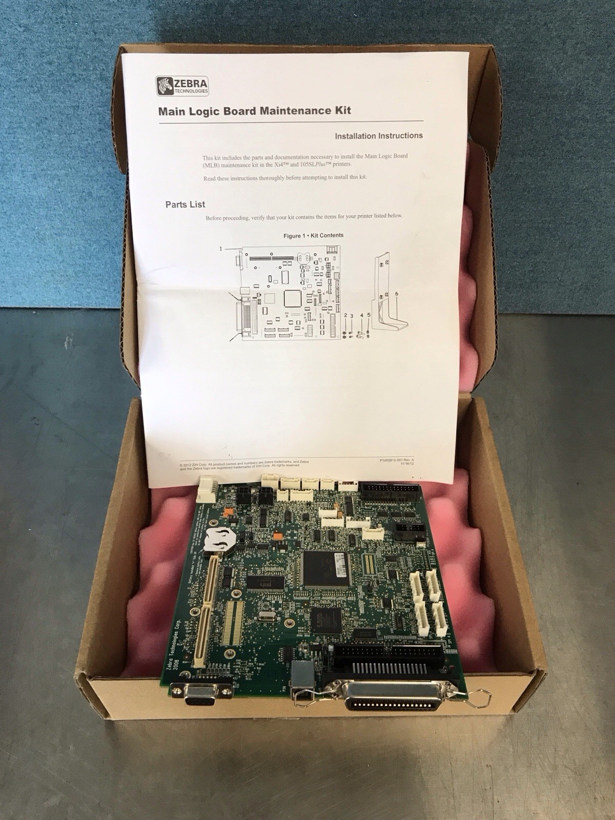 OEM Zebra 64MB Motherboard P1053360-016