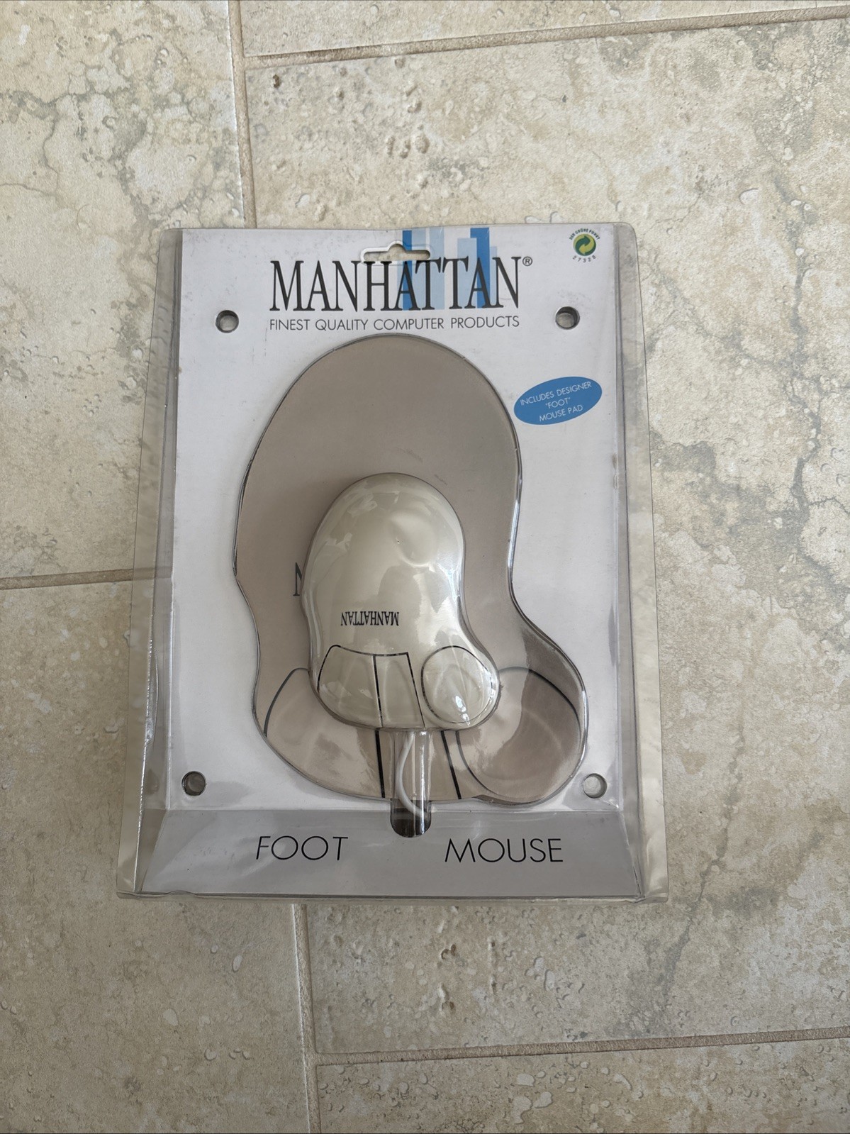 Manhattan Vintage Foot Mouse  9 pin + mouse pad New Sealed