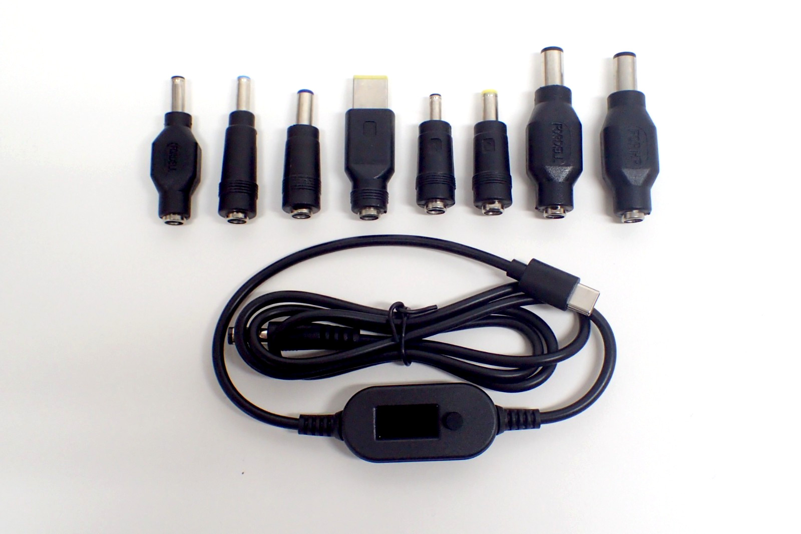 16 in 1 USB-C Multi Laptop Universal Power Adapter Converter Controller & Tips