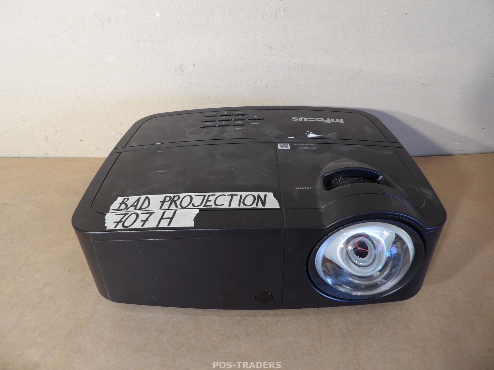InFocus IN124STx Projector Projector XGA DLP 3700 Lumens - 707 H - BAD PROJECTION