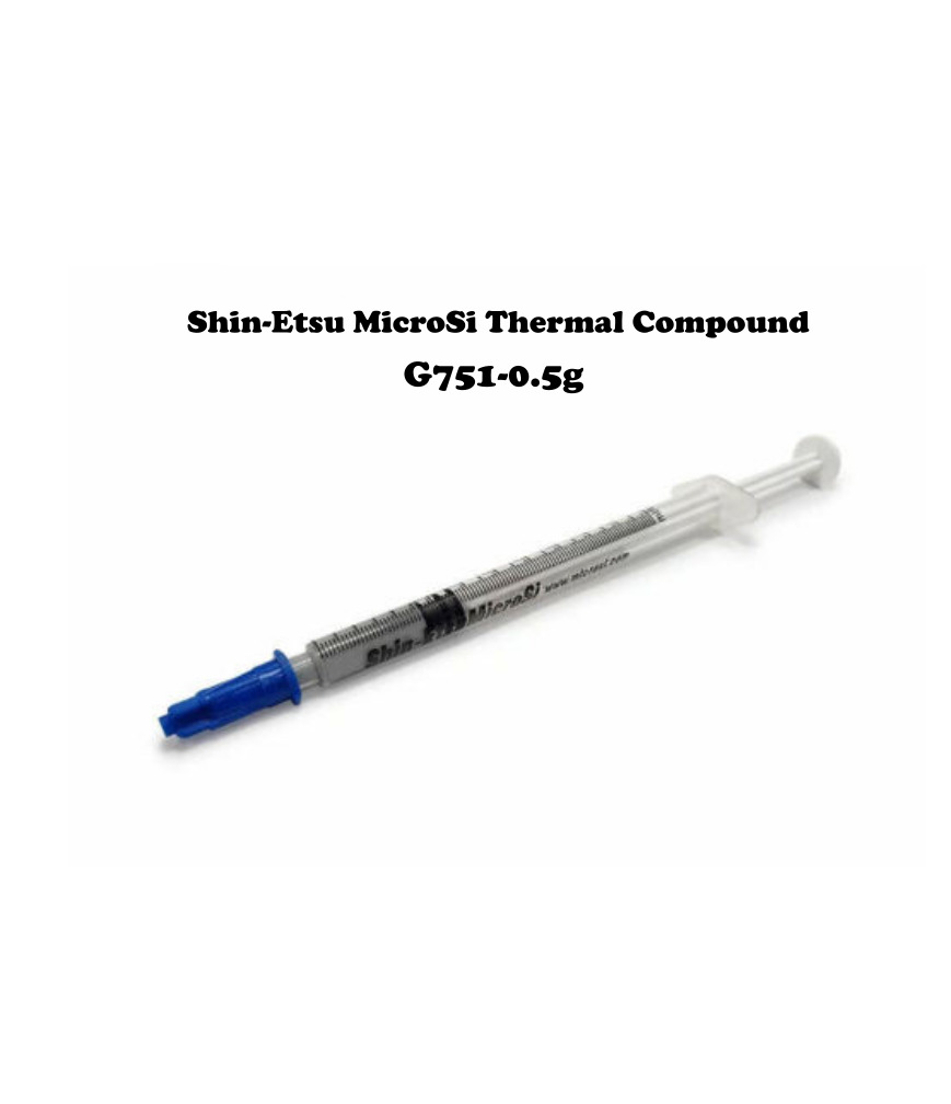 Genuine Shin-Etsu MicroSi Thermal Compound G751-0.5G (2 Pack)