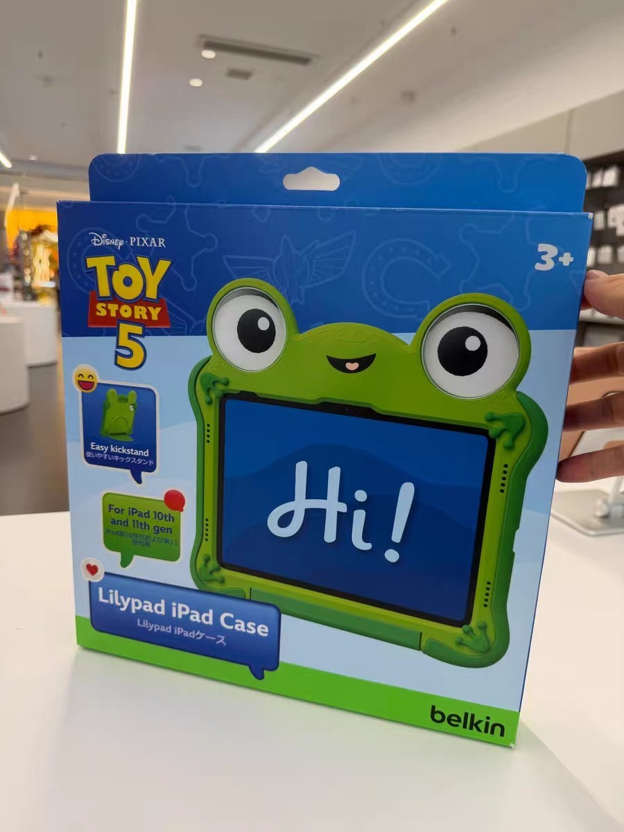 Toy Story 5 Lilypad Frog Kids Tablet Case For iPad 10th 11th Gen Shockproof