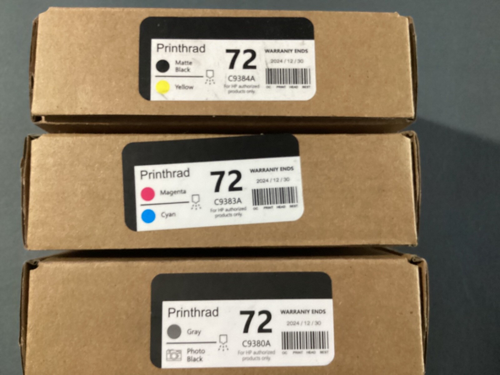 PRINTHRAD INK 72 Printhead, Compatible with Printers, Compatible / UPDATED Chips