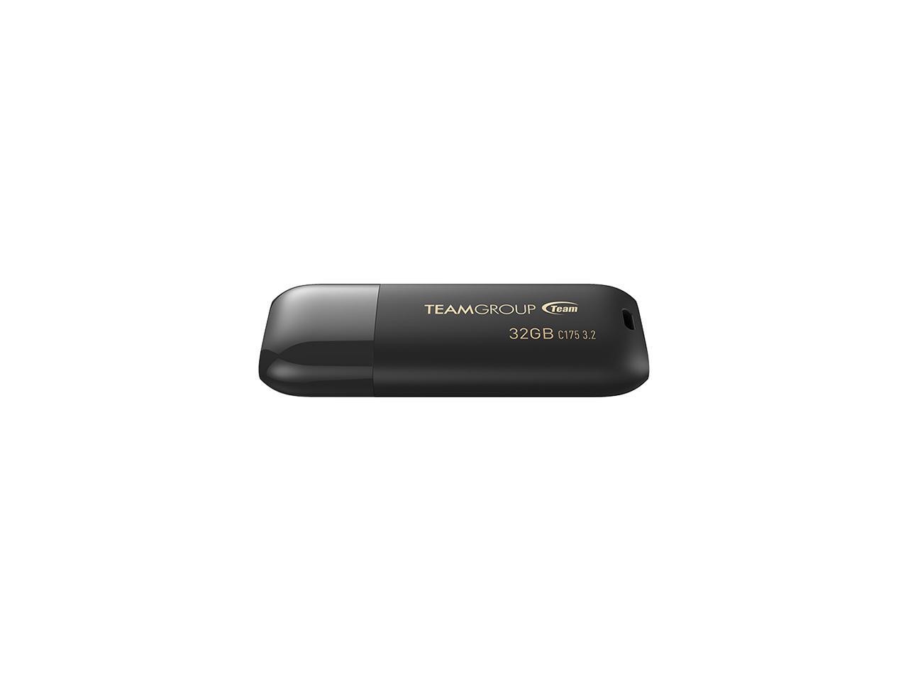 C175 32GB USB 3.2 Gen 1 Flash Drive Rounded Streamlined Unibody Design TEAMGROUP