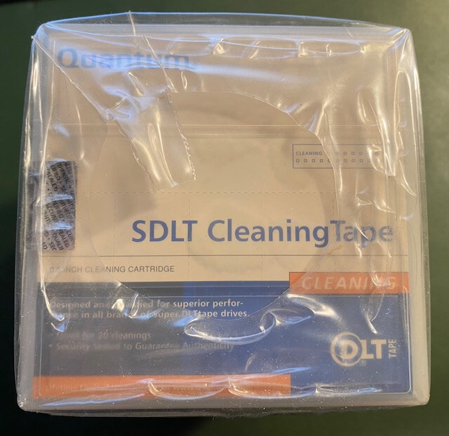 New 5 pack -Quantum SDLT-1,2, S4 Cleaning Tape - MR-SACCL-01