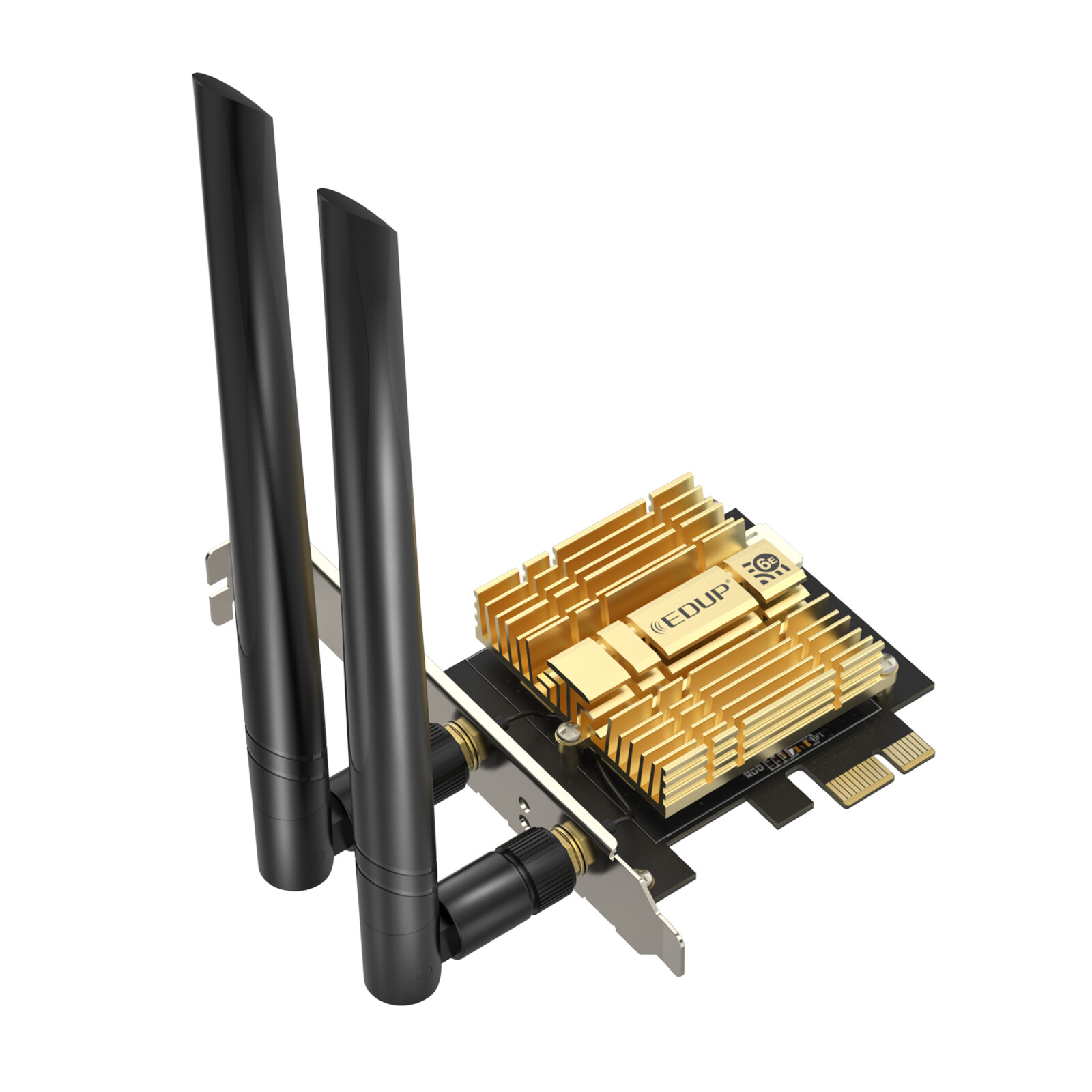 AX210 WiFi 6E PCIe Wireless Adapter Desktop PC Windows 10 11 WLAN Network Card