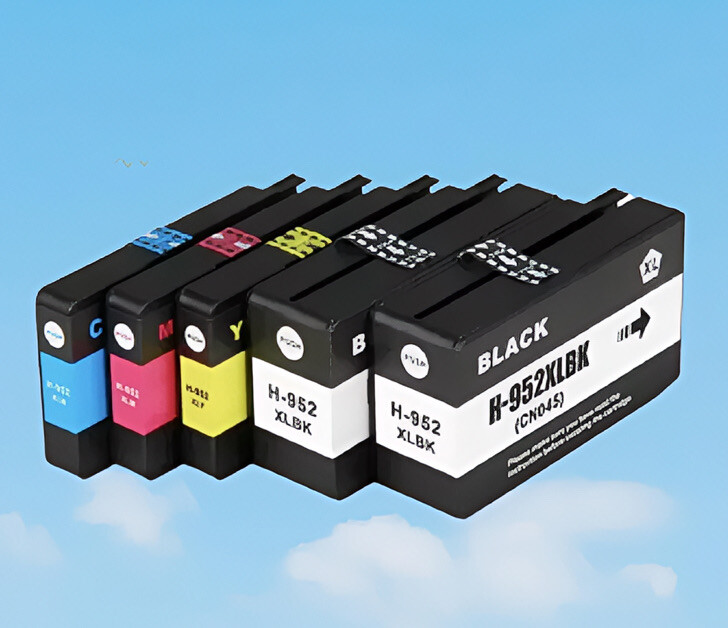 5PK 952XL Ink Cartridge for HP 952 XL Ink OfficeJet Pro 8710 8210 7740 8720 8715